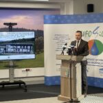 14.03.2022. Kielce. Konferencja nt. programu „Mały Strażak”. Na zdjęciu: Ryszard Gliwiński - prezes Wojewódzkiego Funduszu Ochrony Środowiska i Gospodarki Wodnej / Monika Miller / Radio Kielce