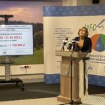 14.03.2022. Kielce. Konferencja nt. programu „Mały Strażak”. Na zdjęciu: Anna Krupka - wiceminister sportu i turystyki / Monika Miller / Radio Kielce