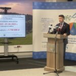 14.03.2022. Kielce. Konferencja nt. programu „Mały Strażak”. Na zdjęciu: Bartłomiej Dorywalski - poseł PiS / Monika Miller / Radio Kielce