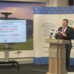 14.03.2022. Kielce. Konferencja nt. programu „Mały Strażak”. Na zdjęciu: Andrzej Kryj - poseł PiS / Monika Miller / Radio Kielce