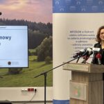 28.03.2022. Kielce. Podpisanie 19-tysięcznej umowy na dotację z rządowego programu „Czyste Powietrze”. Na zdjęciu: poseł Agata Wojtyszek / Monika Miller / Radio Kielce