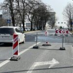 29.03.2022. Kielce. Ulica Sandomierska. Zmiany w organizacji ruchu / Jarosław Kubalski / Radio Kielce