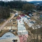 30.03.2022. Kielce. Skatepark / Jarosław Kubalski / Radio Kielce