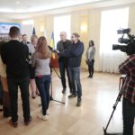 16.03.2022. Kielce. Konferencja dotycząca udzielenia wsparcia dla Ukraińców przez Kielce / Wiktor Taszłow / Radio Kielce