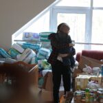 17.03.2022. Bocheniec. Briefing prasowy na temat ewakuacji dzieci chorych na raka z Ukrainy / Wiktor Taszłow / Radio Kielce