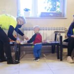 17.03.2022. Bocheniec. Briefing prasowy na temat ewakuacji dzieci chorych na raka z Ukrainy / Wiktor Taszłow / Radio Kielce