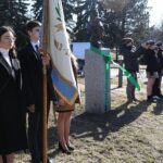 18.03.2022. Kielce. Odsłonięcie popiersia Wiesława Gołasa / Wiktor Taszłow / Radio Kielce