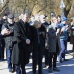 18.03.2022. Kielce. Odsłonięcie popiersia Wiesława Gołasa / Wiktor Taszłow / Radio Kielce