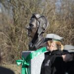 18.03.2022. Kielce. Odsłonięcie popiersia Wiesława Gołasa / Wiktor Taszłow / Radio Kielce