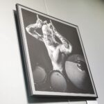 18.03.2022. Kielce. Galeria u Strasza. Wystawa portretów z serii  „Męskie rozmowy” / Wiktor Taszłow / Radio Kielce