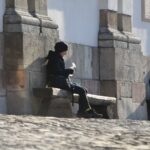 19.03.2022. Święty Krzyż. Zakończenie Nocnej Drogi Krzyżowej / Wiktor Taszłow / Radio Kielce