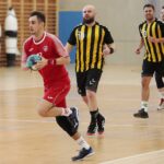 20.03.2022. Kielce. Mecz SMS ZPRP II Kielce - Grunwald Ruda Śląska / Wiktor Taszłow / Radio Kielce