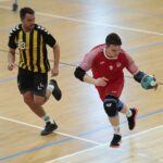 20.03.2022. Kielce. Mecz SMS ZPRP II Kielce - Grunwald Ruda Śląska / Wiktor Taszłow / Radio Kielce