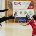 20.03.2022. Kielce. Mecz SMS ZPRP II Kielce - Grunwald Ruda Śląska / Wiktor Taszłow / Radio Kielce