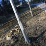 21.03.2022. Kielce. Nowe latarnie wzdłuż Silnicy / Wiktor Taszłow / Radio Kielce