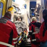 24.03.2022. Kielce. Transport z małymi pacjentami z Ukrainy dotarł do Kielc / Wiktor Taszłow / Radio Kielce