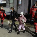 24.03.2022. Kielce. Transport z małymi pacjentami z Ukrainy dotarł do Kielc / Wiktor Taszłow / Radio Kielce