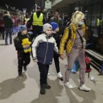 24.03.2022. Kielce. Transport z małymi pacjentami z Ukrainy dotarł do Kielc / Wiktor Taszłow / Radio Kielce