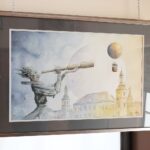 25.03.2022. Kielce. Wieża Sztuki. Wystawa prac Grzegorza Chudego / Wiktor Taszłow / Radio Kielce