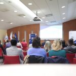 25.03.2022. Kielce. Targi Kielce. Konferencja poświęcona możliwościom wsparcia zatrudnienia obywateli Ukrainy / Wiktor Taszłow / Radio Kielce