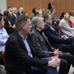 25.03.2022. Kielce. Targi Kielce. Konferencja poświęcona możliwościom wsparcia zatrudnienia obywateli Ukrainy / Wiktor Taszłow / Radio Kielce