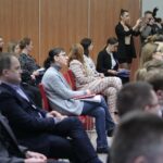 25.03.2022. Kielce. Targi Kielce. Konferencja poświęcona możliwościom wsparcia zatrudnienia obywateli Ukrainy / Wiktor Taszłow / Radio Kielce