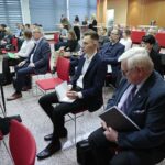 25.03.2022. Kielce. Targi Kielce. Konferencja poświęcona możliwościom wsparcia zatrudnienia obywateli Ukrainy / Wiktor Taszłow / Radio Kielce