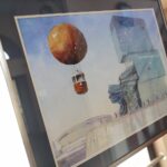 25.03.2022. Kielce. Wieża Sztuki. Wystawa prac Grzegorza Chudego / Wiktor Taszłow / Radio Kielce