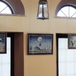 25.03.2022. Kielce. Wieża Sztuki. Wystawa prac Grzegorza Chudego / Wiktor Taszłow / Radio Kielce