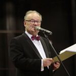 29.03.2022. Kielce. Koncert Charytatywny " Pomagamy Ukrainie"  w ZPSM w Kielcach. Na zdjęciu: Artur Jaroń - dyrektor Zespołu Państwowych Szkół Muzycznych im. Ludomira Różyckiego w Kielcach / Wiktor Taszłow / Radio Kielce