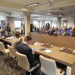 30.03.2022. Kielce. Sesja Rady Powiatu Kieleckiego / Wiktor Taszłow / Radio Kielce