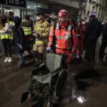 30.03.2022. Kielce. Przyjazd pociągu z Ukrainy z chorymi dziećmi / Wiktor Taszłow / Radio Kielce