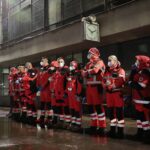 30.03.2022. Kielce. Przyjazd pociągu z Ukrainy z chorymi dziećmi / Wiktor Taszłow / Radio Kielce