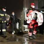 30.03.2022. Kielce. Przyjazd pociągu z Ukrainy z chorymi dziećmi / Wiktor Taszłow / Radio Kielce