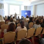 31,03,2022. Kielce. Warsztaty Doskonalenia Zawodowego eTwinning "Nowoczesna edukacja językowa" / Wiktor Taszłow / Radio Kielce