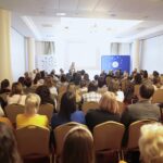 31,03,2022. Kielce. Warsztaty Doskonalenia Zawodowego eTwinning "Nowoczesna edukacja językowa" / Wiktor Taszłow / Radio Kielce