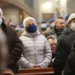 01.03.2022. Kielce. Bazylika katedralna. Msza święta w intencji Żołnierzy Wyklętych / Wiktor Taszłow / Radio Kielce