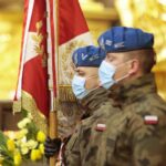 01.03.2022. Kielce. Bazylika katedralna. Msza święta w intencji Żołnierzy Wyklętych / Wiktor Taszłow / Radio Kielce