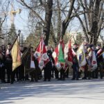01.03.2022. Kielce. Narodowy Dzień Pamięci Żołnierzy Wyklętych. Uroczystości przed Pomnikiem Armii Krajowej / Wiktor Taszłow / Radio Kielce