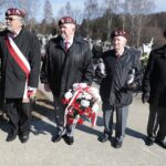 01.03.2022. Kielce. Narodowy Dzień Pamięci Żołnierzy Wyklętych. Uroczystości na cmentarzu Kielce-Piaski / Wiktor Taszłow / Radio Kielce