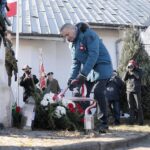 01.03.2022. Kielce. Narodowy Dzień Pamięci Żołnierzy Wyklętych. Uroczystości na cmentarzu Kielce-Piaski. Na zdjęciu: Zbigniew Koniusz - wojewoda świętokrzyski / Wiktor Taszłow / Radio Kielce