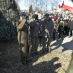 01.03.2022. Kielce. Narodowy Dzień Pamięci Żołnierzy Wyklętych. Uroczystości na cmentarzu Kielce-Piaski / Wiktor Taszłow / Radio Kielce