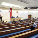 02.03.2022. Kielce. Spotkanie wojewody z organizacjami i stowarzyszeniami, które chcą lub już pomagają Ukrainie / Wiktor Taszłow / Radio Kielce