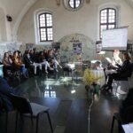 03.03.2022. Chmielnik. Ośrodek Edukacyjno-Muzealny Świętokrzyski Sztetl. Obchody 10. Europejskiego Dnia Pamięci o Sprawiedliwych / Wiktor Taszłow / Radio Kielce