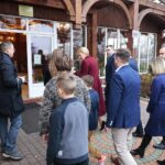 04.03.2022. Obrazów. Willa Wojtasówka. Spotkanie Pierwszej Damy Agaty Kornhauser-Dudy z uchodźcami / Wiktor Taszłow / Radio Kielce