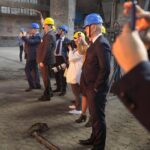 10.03.2022. Kielce. Odlewnia Chemar uruchamia zmodernizowany piec łukowy do topnienia staliwa / Wiktor Taszłow / Radio Kielce