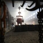 10.03.2022. Kielce. Odlewnia Chemar uruchamia zmodernizowany piec łukowy do topnienia staliwa / Wiktor Taszłow / Radio Kielce