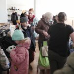 12.03.2022. Kielce. Kielecki centralny punkt magazynowo-dystrybucyjny darów dla Ukrainy / Wiktor Taszłow / Radio Kielce