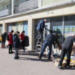 12.03.2022. Kielce. Kielecki centralny punkt magazynowo-dystrybucyjny darów dla Ukrainy / Wiktor Taszłow / Radio Kielce