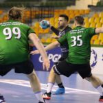 12.03.2022. Kielce. Mecz I ligi piłki ręcznej: AZS UJK Kielce - Olimpia Medex Piekary Śląskie / Wiktor Taszłow / Radio Kielce